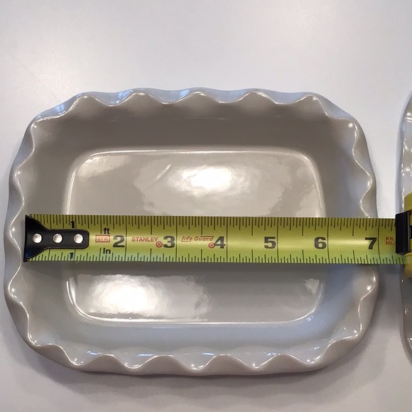 Vintage 2 Oven Proof Safe Baking Dishes Japan Small Mini Pie Au Grautin - Picture 11 of 11